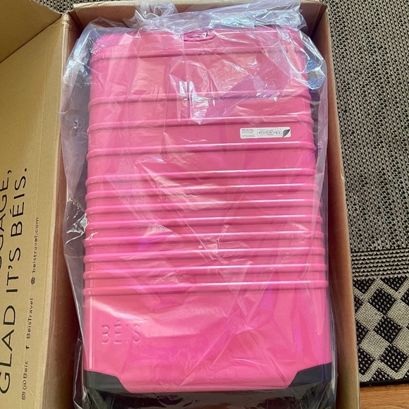 BEIS Other Beis Barbie 26 Luggage Poshmark